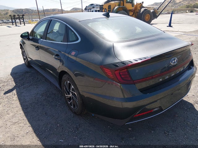 45019028 :رقم المزاد ، KMHL24JJ2MA030666 vin ، 2021 Hyundai Sonata Blue مزاد بيع