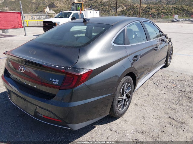 45019028 :رقم المزاد ، KMHL24JJ2MA030666 vin ، 2021 Hyundai Sonata Blue مزاد بيع