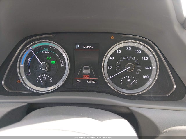 45019028 :رقم المزاد ، KMHL24JJ2MA030666 vin ، 2021 Hyundai Sonata Blue مزاد بيع