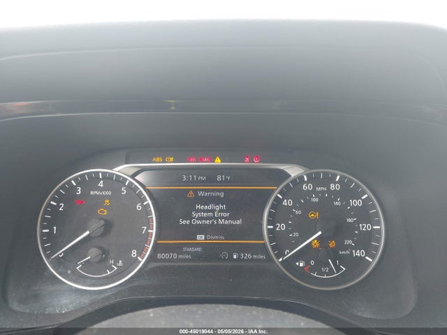 2022 Nissan Pathfinder Sv 2wd მანქანა იყიდება აუქციონზე, vin: 5N1DR3BA0NC221730, აუქციონის ნომერი: 45019044