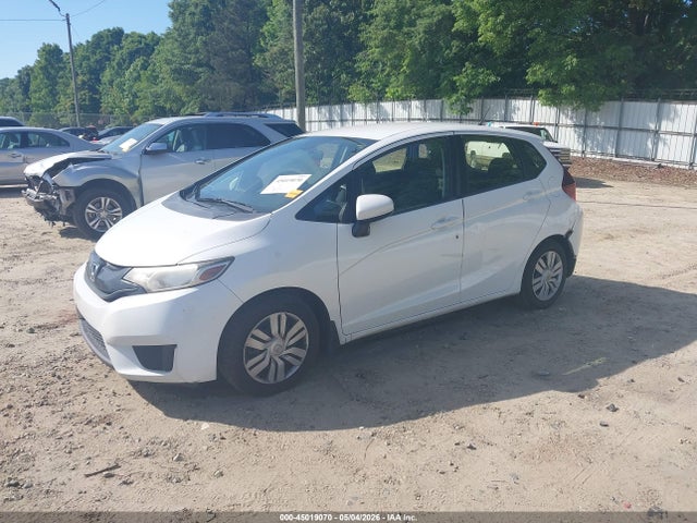 2016 Honda Fit Lx მანქანა იყიდება აუქციონზე, vin: JHMGK5H53GX019261, აუქციონის ნომერი: 45019070