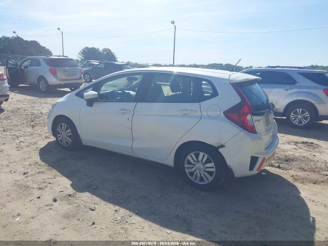 2016 Honda Fit Lx მანქანა იყიდება აუქციონზე, vin: JHMGK5H53GX019261, აუქციონის ნომერი: 45019070