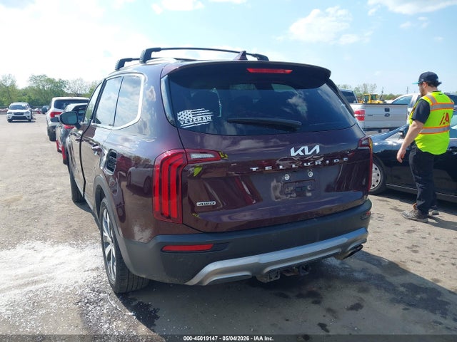 Продаж на аукціоні авто 2022 Kia Telluride Ex, vin: 5XYP3DHC3NG221153, номер лоту: 45019147