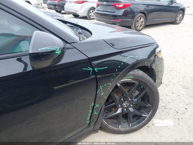 45019171 :رقم المزاد ، 2HGFE2F59NH569492 vin ، 2022 Honda Civic Sport مزاد بيع