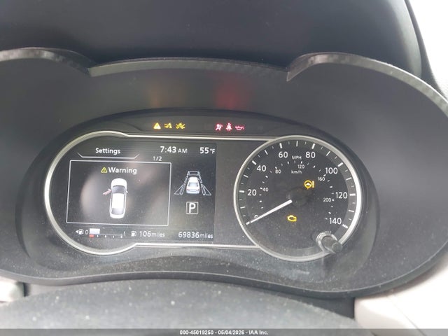 3N1CN8EV4ML878978 Nissan Versa Sv Xtronic Cvt