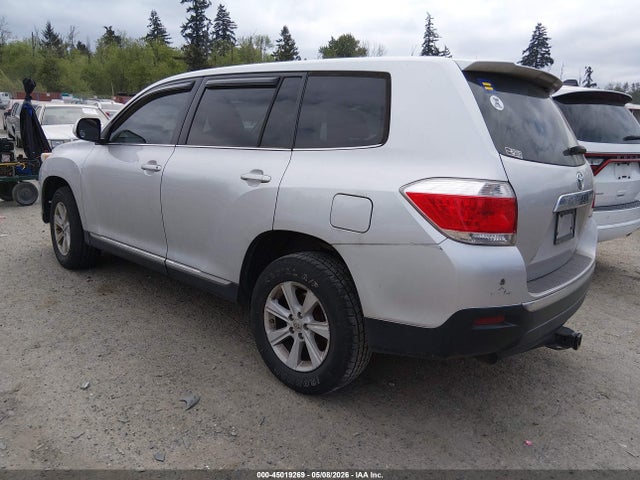 Продаж на аукціоні авто 2013 Toyota Highlander Base V6, vin: 5TDBK3EH8DS209749, номер лоту: 45019269