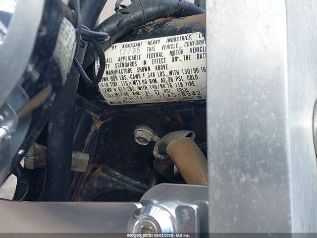 Продажа на аукционе авто 1996 Kawasaki Vn800 B, vin: JKBVNCB10TA038542, номер лота: 45019275
