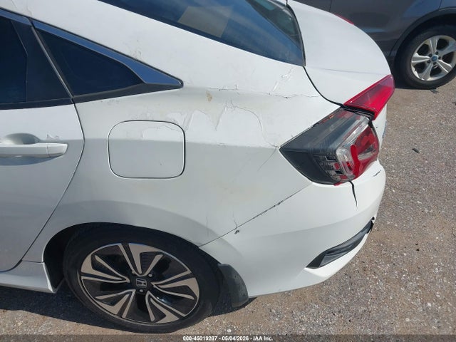 45019287 :رقم المزاد ، 19XFC1F71HE002371 vin ، 2017 Honda Civic Ex-l مزاد بيع