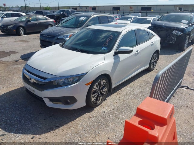45019287 :رقم المزاد ، 19XFC1F71HE002371 vin ، 2017 Honda Civic Ex-l مزاد بيع