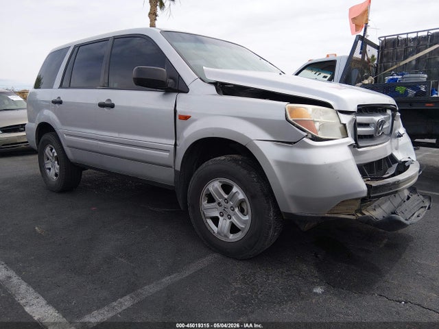 2007 Honda Pilot Lx მანქანა იყიდება აუქციონზე, vin: 5FNYF28117B014057, აუქციონის ნომერი: 45019315