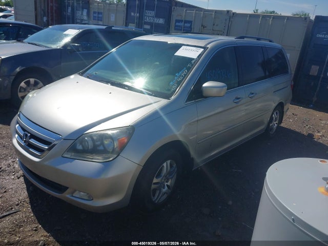 45019326 :رقم المزاد ، 5FNRL38655B411797 vin ، 2005 Honda Odyssey Ex-l مزاد بيع