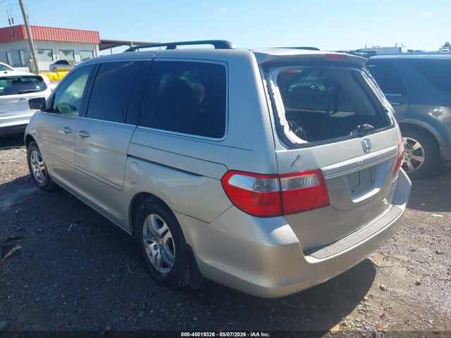 45019326 :رقم المزاد ، 5FNRL38655B411797 vin ، 2005 Honda Odyssey Ex-l مزاد بيع