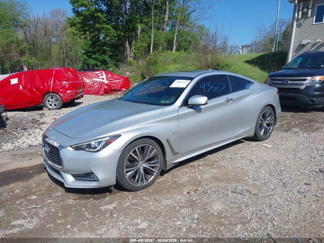 2018 Infiniti Q60 3.0t Luxe მანქანა იყიდება აუქციონზე, vin: JN1EV7EL5JM391694, აუქციონის ნომერი: 45019367