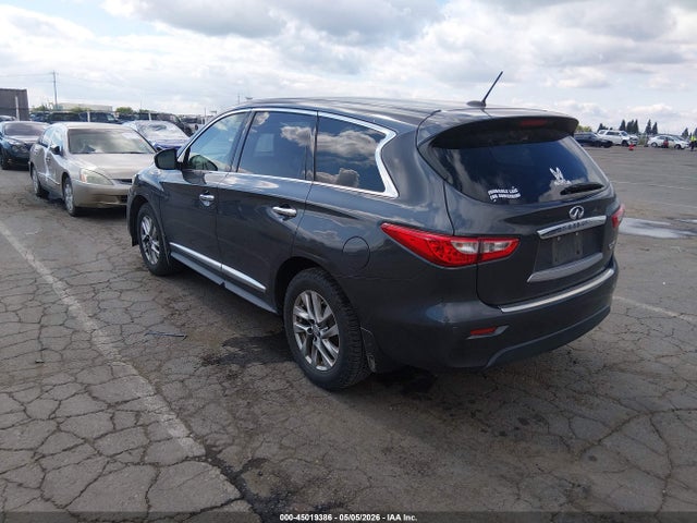 2014 Infiniti Qx60 მანქანა იყიდება აუქციონზე, vin: 5N1AL0MM7EC512400, აუქციონის ნომერი: 45019386