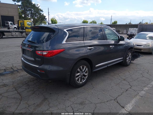 2014 Infiniti Qx60 მანქანა იყიდება აუქციონზე, vin: 5N1AL0MM7EC512400, აუქციონის ნომერი: 45019386
