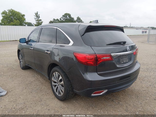 2016 Acura Mdx Technology   Acurawatch Plus Packages/technology Package მანქანა იყიდება აუქციონზე, vin: 5FRYD4H4XGB030784, აუქციონის ნომერი: 45019404