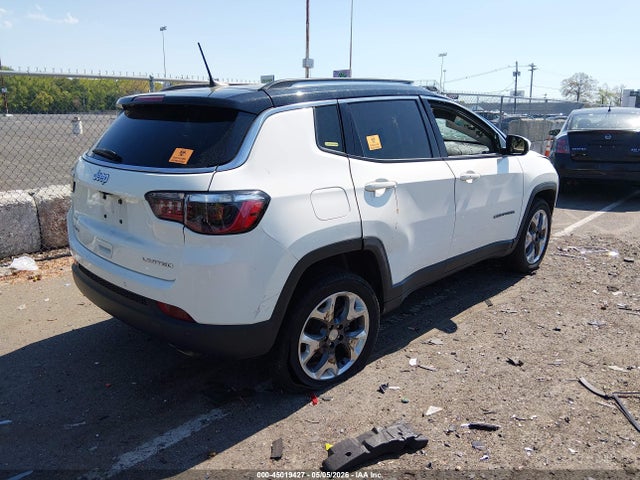 2021 Jeep Compass Limited 4x4 მანქანა იყიდება აუქციონზე, vin: 3C4NJDCB8MT506918, აუქციონის ნომერი: 45019427