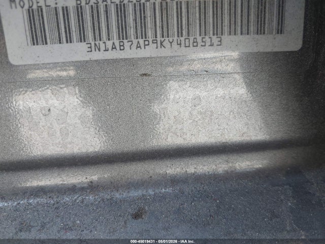 Nissan SENTRA SV 2019 3N1AB7AP9KY408513 Image 9