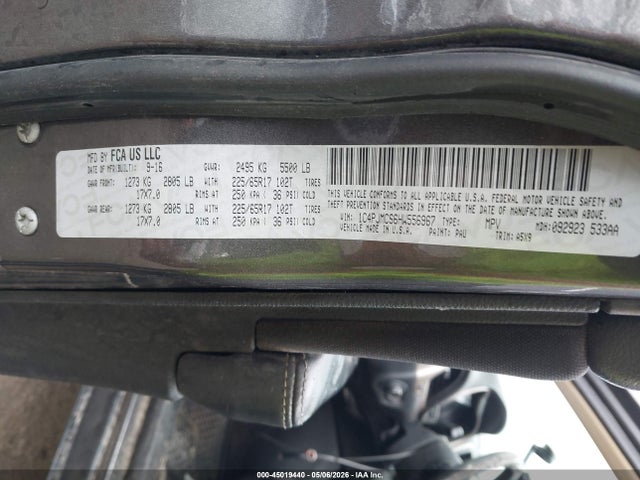 Продажа на аукционе авто 2017 Jeep Cherokee Latitude 4x4, vin: 1C4PJMCS6HW556967, номер лота: 45019440