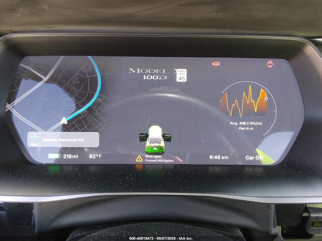 Tesla Model X 100d/75d/p100d 2018 5YJXCAE25JF105108 Image 7