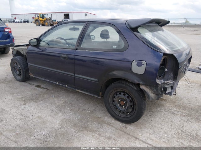 45019487 :رقم المزاد ، 2HGEJ6326WH104176 vin ، 1998 Honda Civic Cx مزاد بيع