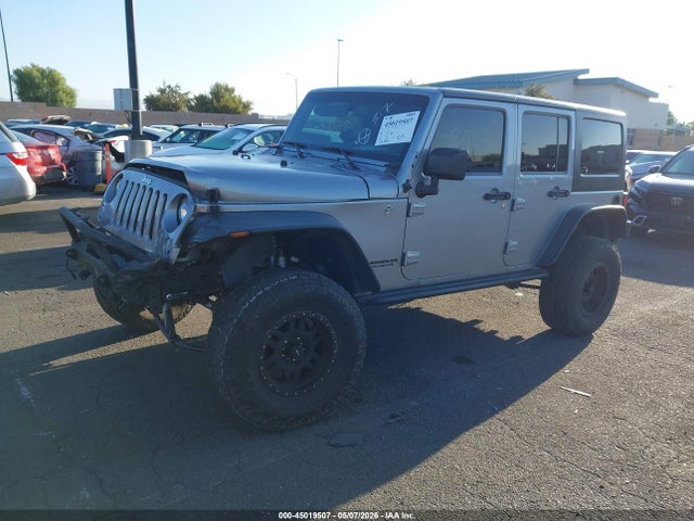 45019507 :رقم المزاد ، 1C4BJWEG7FL685152 vin ، 2015 Jeep Wrangler Unlimited Sahara مزاد بيع