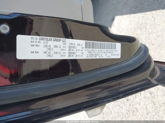 45019556 :رقم المزاد ، 2A4RR5DX1AR290784 vin ، 2010 Chrysler Town & Country Touring مزاد بيع