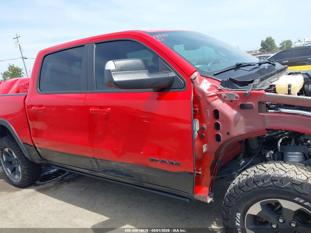 45019629 :رقم المزاد ، 1C6SRFLM4MN706260 vin ، 2021 Ram 1500 Rebel  4x4 5'7 Box مزاد بيع