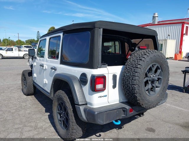 Продажа на аукционе авто 2024 Jeep Wrangler 4xe Willys 4xe, vin: 1C4RJXN62RW220809, номер лота: 45019663