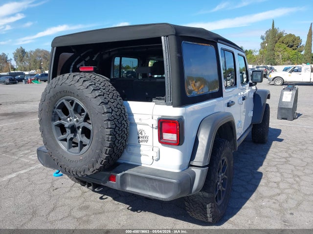 Продажа на аукционе авто 2024 Jeep Wrangler 4xe Willys 4xe, vin: 1C4RJXN62RW220809, номер лота: 45019663