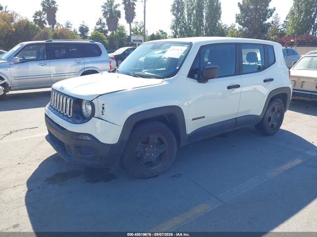 2017 Jeep Renegade Sport Fwd მანქანა იყიდება აუქციონზე, vin: ZACCJAAB3HPF13443, აუქციონის ნომერი: 45019676