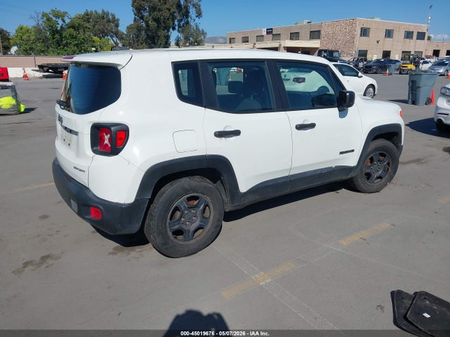 2017 Jeep Renegade Sport Fwd მანქანა იყიდება აუქციონზე, vin: ZACCJAAB3HPF13443, აუქციონის ნომერი: 45019676