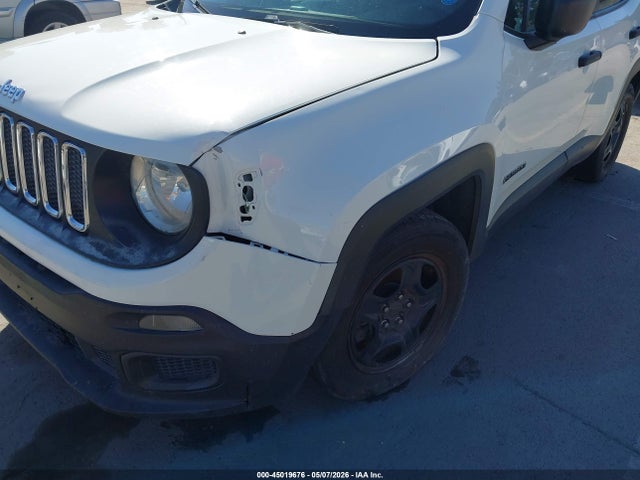 2017 Jeep Renegade Sport Fwd მანქანა იყიდება აუქციონზე, vin: ZACCJAAB3HPF13443, აუქციონის ნომერი: 45019676