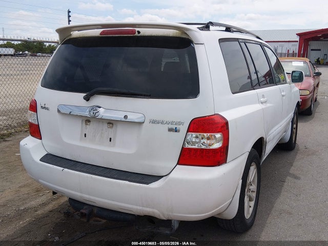 Aukcja sprzedaży 2006 Toyota Highlander Hybrid V6, vin: JTEDW21AX60009697, numer aukcji: 45019683