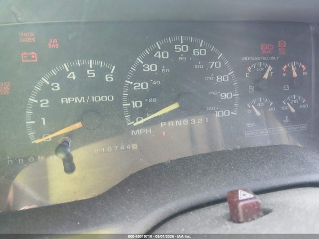 Продаж на аукціоні авто 1999 Chevrolet Tahoe, vin: 3GNEK18R0XG104218, номер лоту: 45019710