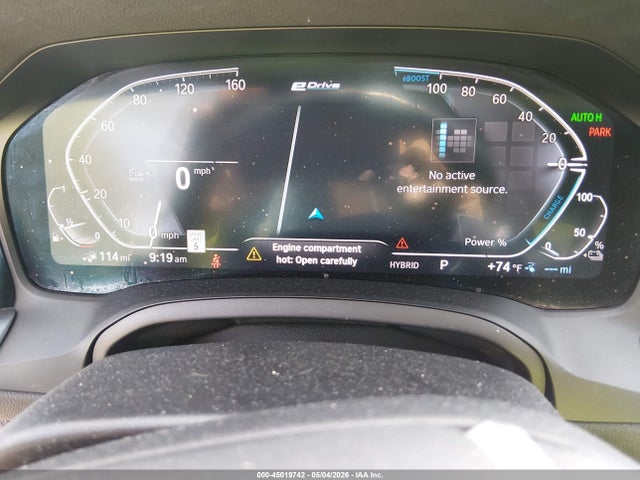 2022 Bmw 330e Xdrive მანქანა იყიდება აუქციონზე, vin: 3MW5P9J08N8C72133, აუქციონის ნომერი: 45019742