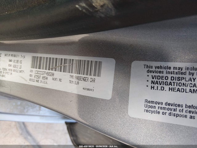 Продаж на аукціоні авто 2015 Chrysler 200 C, vin: 1C3CCCCG7FN565280, номер лоту: 45019820