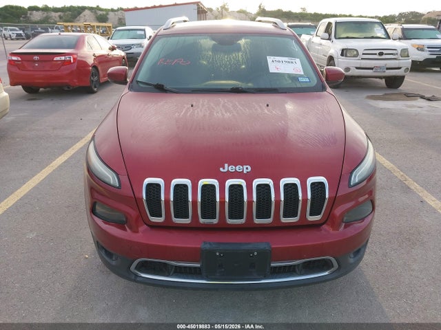 45019883 :رقم المزاد ، 1C4PJLDB4FW643014 vin ، 2015 Jeep Cherokee Limited مزاد بيع