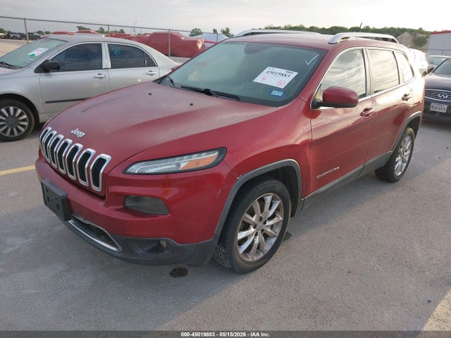 45019883 :رقم المزاد ، 1C4PJLDB4FW643014 vin ، 2015 Jeep Cherokee Limited مزاد بيع