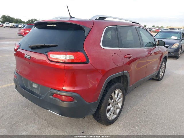 45019883 :رقم المزاد ، 1C4PJLDB4FW643014 vin ، 2015 Jeep Cherokee Limited مزاد بيع