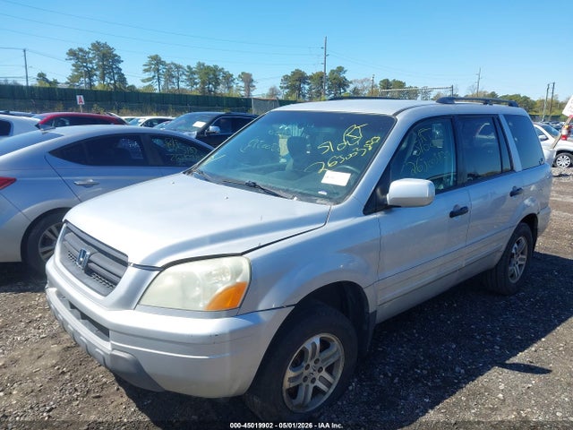 45019902 :رقم المزاد ، 2HKYF18644H515141 vin ، 2004 Honda Pilot Ex-l مزاد بيع
