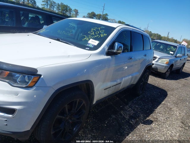 2018 Jeep Grand Cherokee Limited 4x4 მანქანა იყიდება აუქციონზე, vin: 1C4RJFBG5JC394242, აუქციონის ნომერი: 45019904