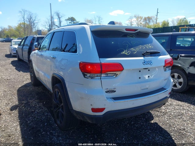 2018 Jeep Grand Cherokee Limited 4x4 მანქანა იყიდება აუქციონზე, vin: 1C4RJFBG5JC394242, აუქციონის ნომერი: 45019904