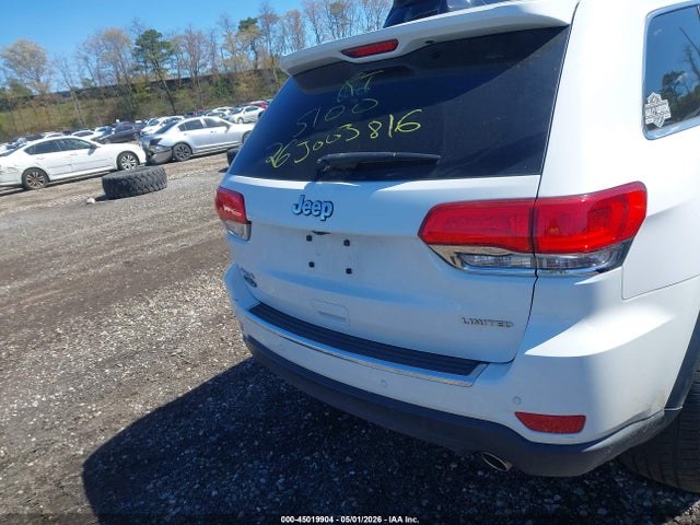 2018 Jeep Grand Cherokee Limited 4x4 მანქანა იყიდება აუქციონზე, vin: 1C4RJFBG5JC394242, აუქციონის ნომერი: 45019904