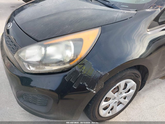 2013 Kia Rio Lx მანქანა იყიდება აუქციონზე, vin: KNADM5A32D6225659, აუქციონის ნომერი: 45019925