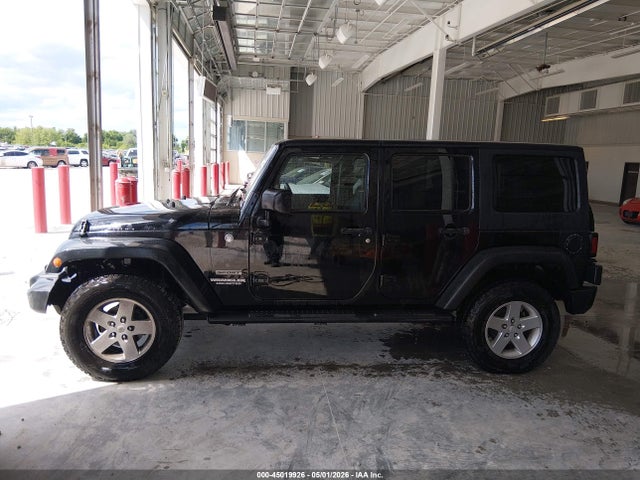 45019926 :رقم المزاد ، 1C4BJWDG7CL266845 vin ، 2012 Jeep Wrangler Unlimited Sport مزاد بيع