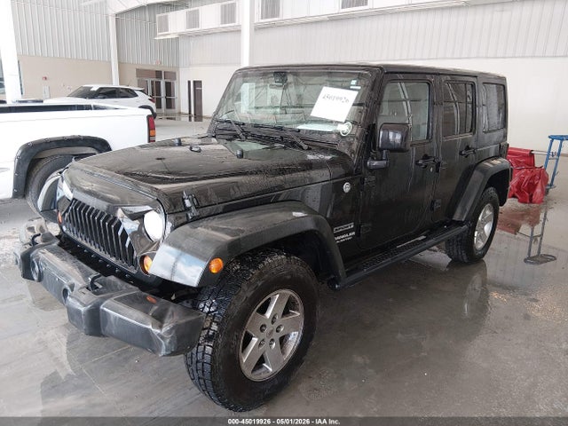 45019926 :رقم المزاد ، 1C4BJWDG7CL266845 vin ، 2012 Jeep Wrangler Unlimited Sport مزاد بيع