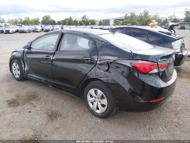 Aukcja sprzedaży 2016 Hyundai Elantra Se, vin: 5NPDH4AE8GH695899, numer aukcji: 45019934