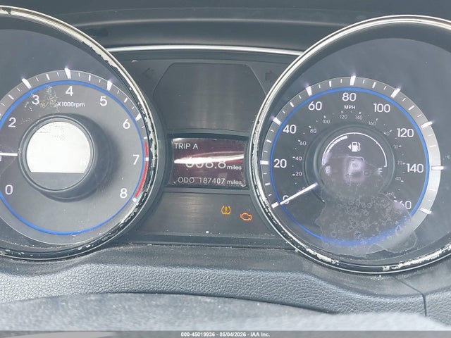 2011 Hyundai Sonata Gls მანქანა იყიდება აუქციონზე, vin: 5NPEB4AC9BH124905, აუქციონის ნომერი: 45019936