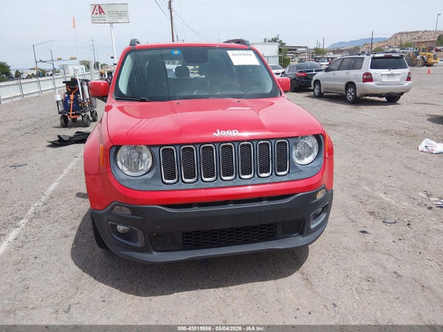2015 Jeep Renegade Latitude მანქანა იყიდება აუქციონზე, vin: ZACCJABT2FPB30372, აუქციონის ნომერი: 45019956